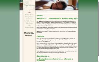 Spa Venus website