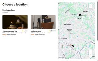 The Sanctuary Headspa website