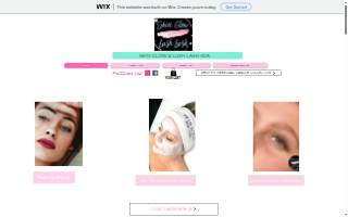 Skin Glow & Lush Lash Spa website