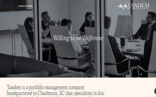Tandem Investment Advisors website