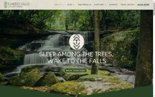 Tuxedo Falls website