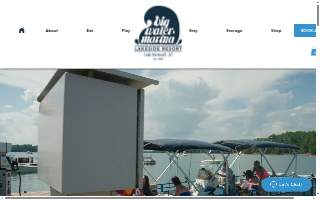 Big Water Marina and Campground website