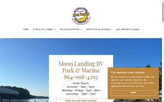 Moon Landing RV Park & Marina website