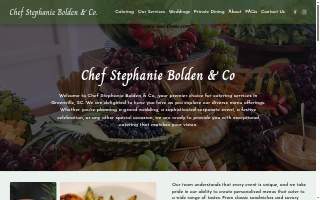 Chef Stephanie Bolden & Co. website