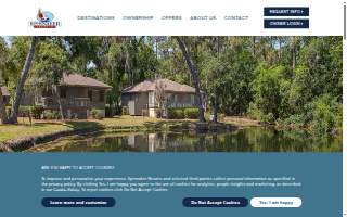 Carolina Club by Spinnaker Resorts website