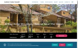 Fairway Forest Resort website
