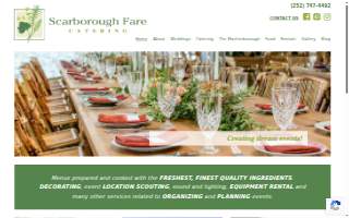 Scarborough Fare Catering website