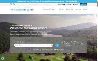 Fox Run Resort website