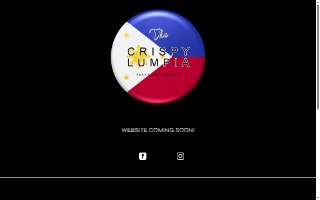 The Crispy Lumpia website