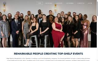High Spirits Hospitality website