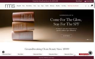 RMS Beauty website