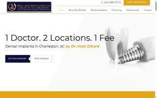 Oral & Implant Surgery of the Lowcountry website