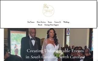 Infinity Ballroom - Wedding and Event Venue website