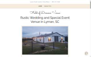 Field of Dreams Venue website