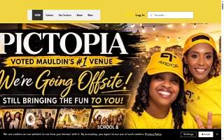 Pictopia: The Event & Content Venue website