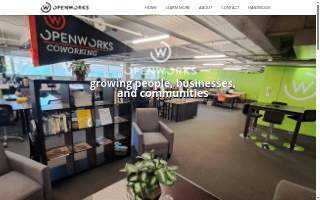 OpenWorks Coworking website