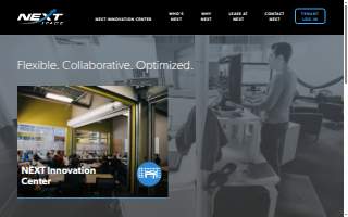 NEXT Innovation Center website