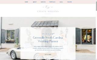 Crystal Williams Events website