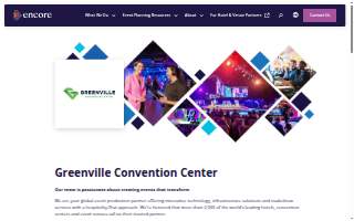 Encore of Greenville website