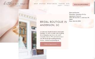 Katharine Marie Weddings website