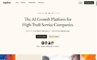 Topline website
