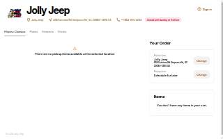 Jolly Jeep website