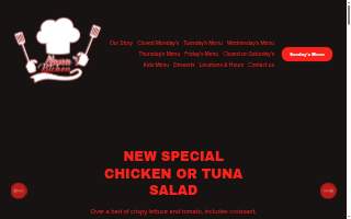 Nana's Kitchen website