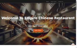 Empire Chinese Restaurant website
