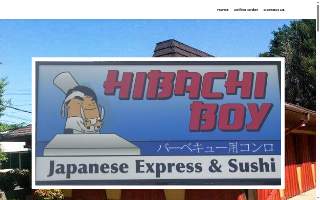 Hibachi Boy website