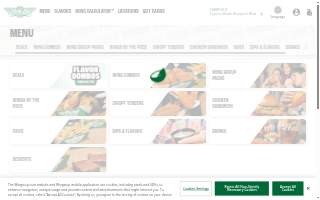 Wingstop of Taylors website