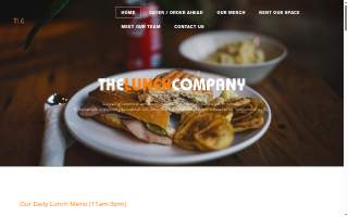 The Lunch Company website