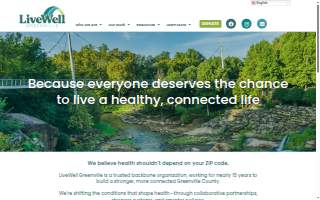LiveWell Greenville website