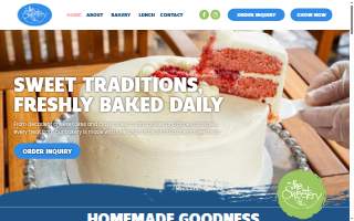 The Sweetery website