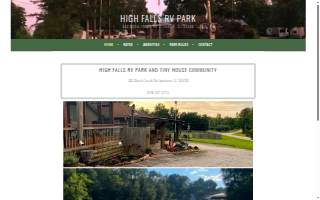 High Falls RV Park website