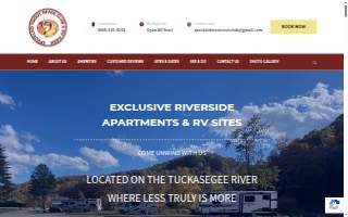 Speckled Trout River Club and RV Park website