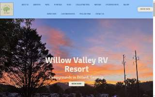 Willow Valley RV Resort website