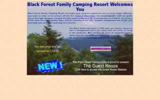 Black Forest Family Camping Resort website