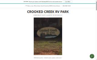 Crooked Creek RV Park website