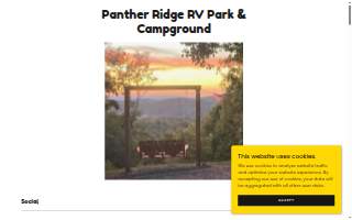 Panther Ridge RV Park and Campground website