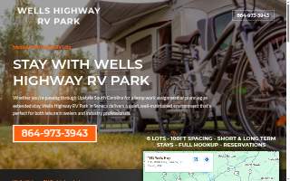Wells Highway RV Park website