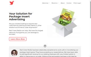 Red Crane Media website