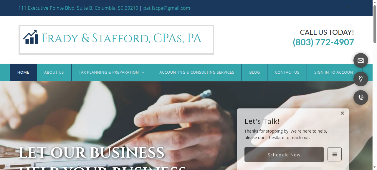 Stafford Patrick A CPA website