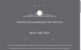 Carney Accounting and Tax Service website