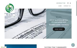 Cooper & Cayruth Tax and Financial Services, LLC website