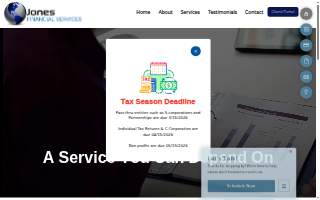 Jones Financial Services website