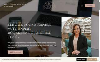 Alicia Porter Bookkeeping website