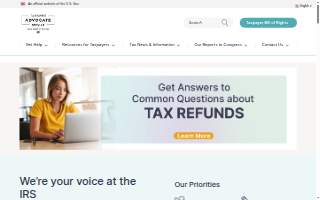 Taxpayer Advocate Service Office website