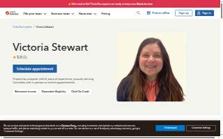 Victoria Stewart - TurboTax Expert website