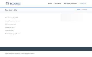 Integrity Property Tax Advisors website