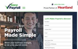Moxy Payroll website